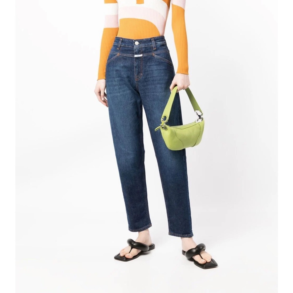CLOSED Official X Lent Mid Rise Tapered Leg Jeans